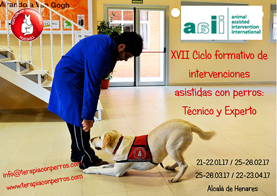 7- XVII Ciclo formativo de intervenciones asistidas con perros: T�cnico y Experto XVII Ciclo formativo de intervenciones asistidas con perros: T�cnico y Experto